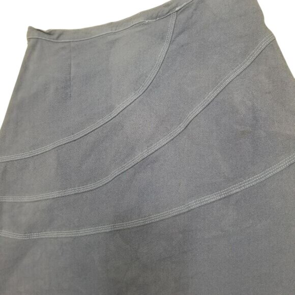 Zena Jeans Womens Grayish Blue A-Line Skirt‎ Sz 10 Side Zip Vintage Y2K - Picture 9 of 12